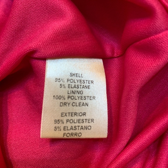 Eliza J Pink Sequins Mini Dress Size 10 Long Sleeve Cocktail Party Event Glam - Picture 14 of 16